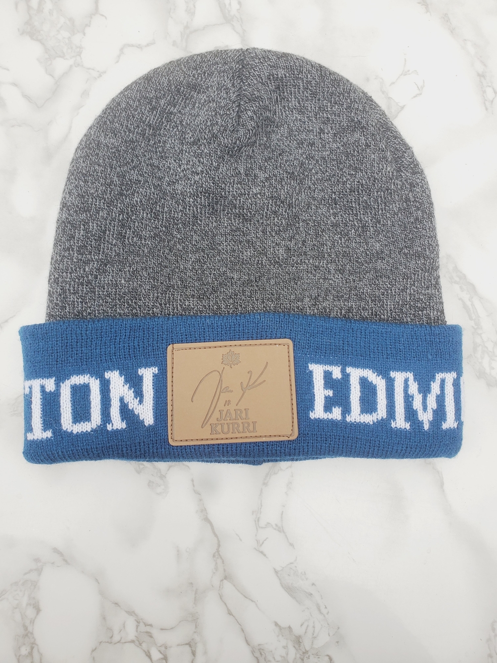🔥 Vintage Jari Kurri Edmonton Oilers Molson Canadian Toque / Beanie 🇨🇦